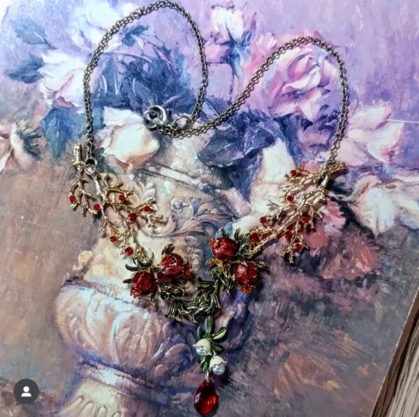 Garnet necklace - Image 2