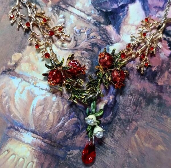 Garnet necklace - Image 3