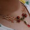 Garnet necklace