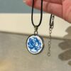 Подвеска из Аркейн: The blue red necklace