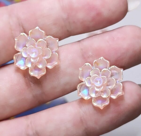 🦪Нежные сережки - гвоздики🦪