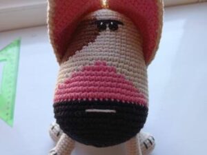 Knit dog